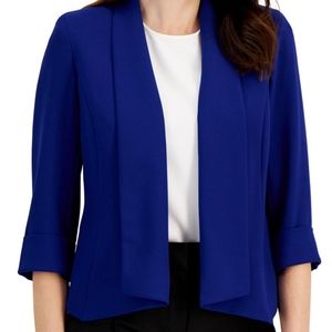 Kasper open front blazer